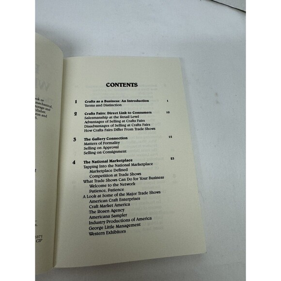 Book- How to Sell What You Make - Marketing Crafts IRS Exhibit Shows Kee… - Picture 6 of 8